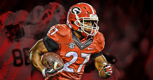 nick chubb uga jersey